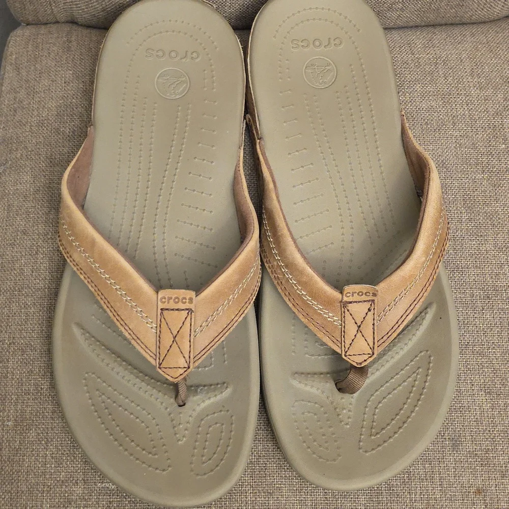 Men's Croc Flip Flops